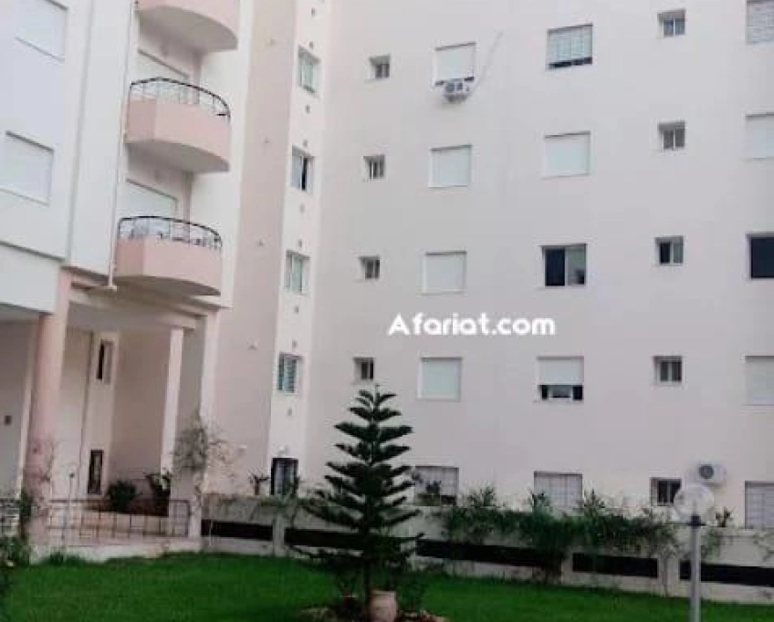S4 meublé neuf cité palmeraies l'aouina à l'année