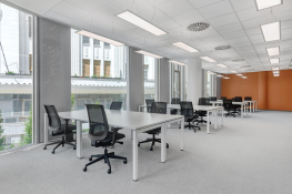 Espace de bureau ouvert pour 15 personnes à tunis, av. de la monnaie