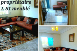 Apt s+1 meublé pour étranger ennasr2