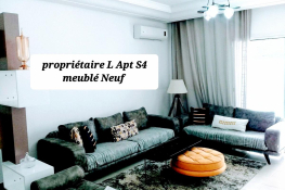Particulier l s4 meublé neuf proche lac2 pr étrager