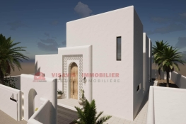 Construction clé en main - villa avec piscine zu djerba - réf p691