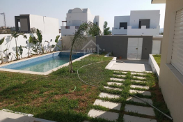 Une villa toute neuve avec piscine à vendre à hammamet sud 51355351