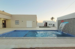 Villa avec piscine à sidi jmour djerba za - réf v682