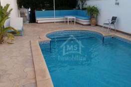 Location estivale: une villa meublée s+3 avec piscine 51355351