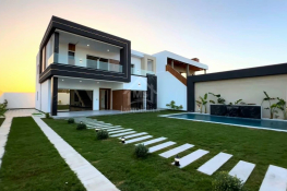 Villa toute neuve s+5 avec piscine à vendre à hammamet sud 51355351