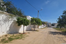 Terrain clôtué de 250 m² à mrezga à vendre 51355351