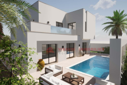 Construire une villa avec piscine à djerba en tunisie zu - réf p695