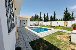 Charmante villa avec piscine à vendre à hammamet sud51355351