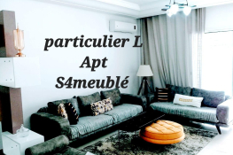 S+4 meublé neuf proche lac2 excellent pour étranger