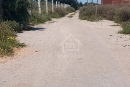 Terrain clôturé de 540 m² à hammamet sud à vendre 51355351