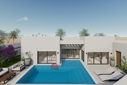 Villa clé en main avec piscine à djerba tunisie - réf p652