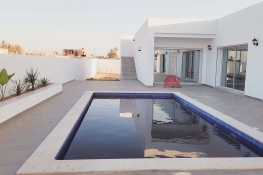 Villa neuve à houmt souk djerba za - réf v680