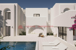 Construction clé en main - villa avec piscine zu djerba - réf p691