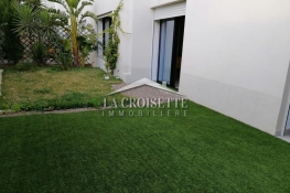 Duplex vide ou meublé s+4 avec jardin à la marsa mdl0628