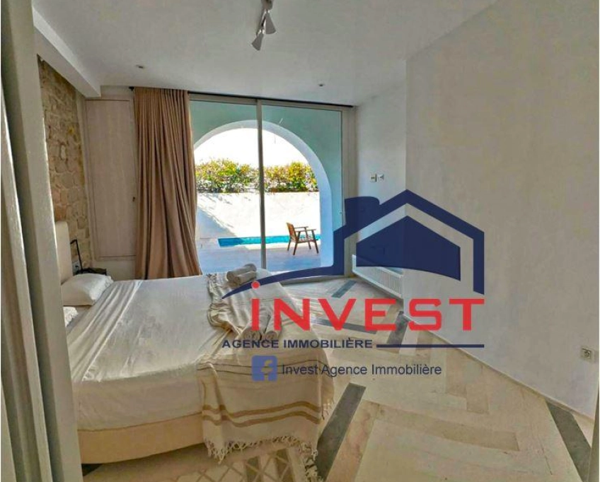 Duplex s+3 vue mer au golden tulip gammarth