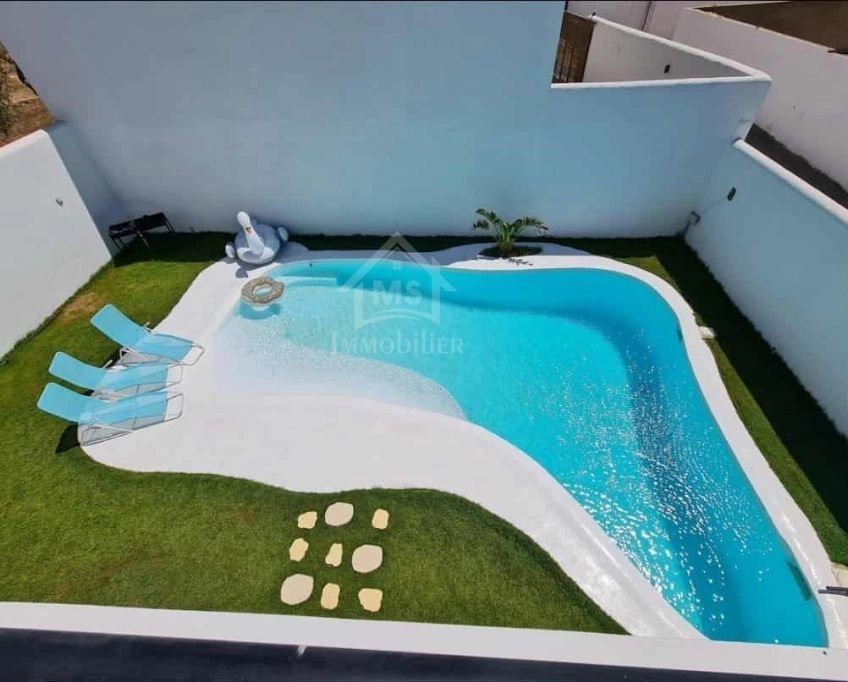 Location estivale: villa s+5 avec piscine à louer 51355351