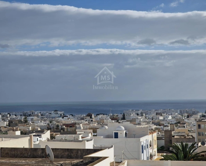 Appartement s+1 avec vue de mer à hammamet à vendre 51355351