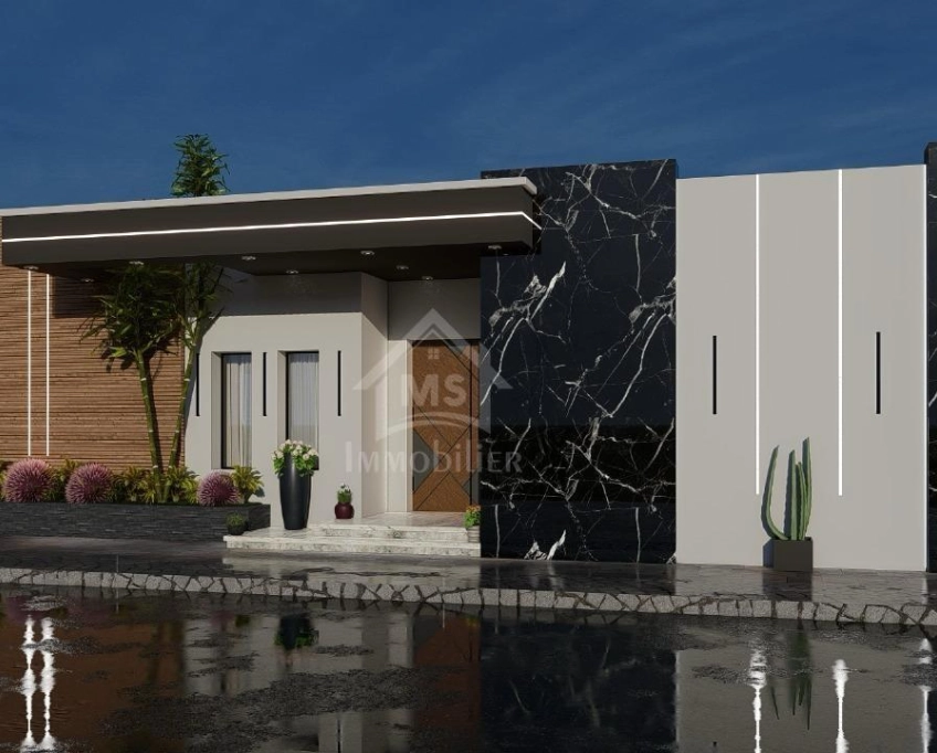 Villa encours de construction à hammamet sud à vendre 51355351