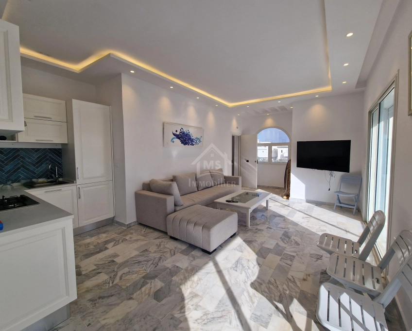 Appartement s+1 avec vue de mer à hammamet à vendre 51355351