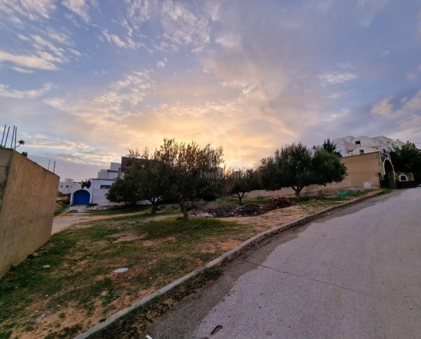 Terrain vue de mer de 1122 m² à vendre à hammamet nord 51355351