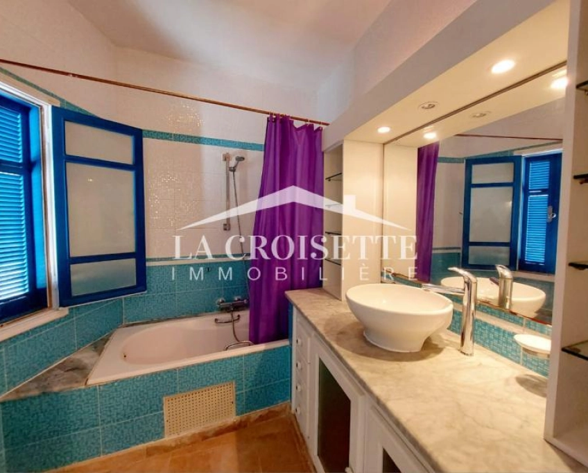 Appartement s1 meublé vue sur mer à la marsa mal1952