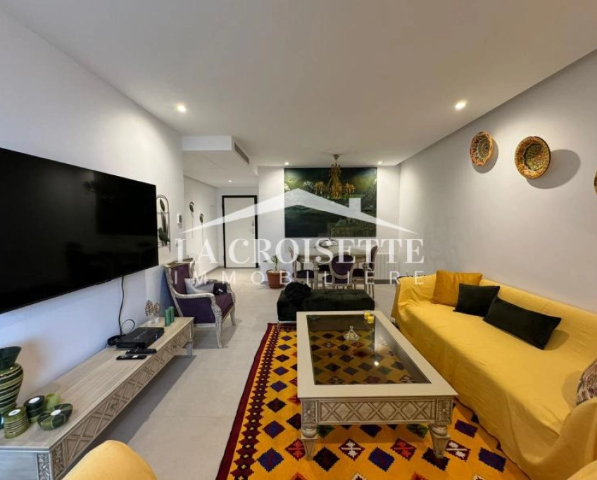 Appartement s2 meublé à ain zaghouan nord zal1107