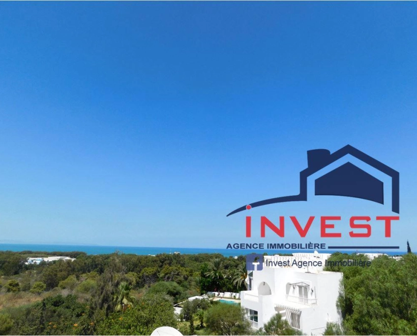 À vendre duplex s+2 vue mer au golden tulip gammarth