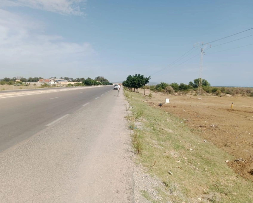 Terrain route touristique yasmine hammamet