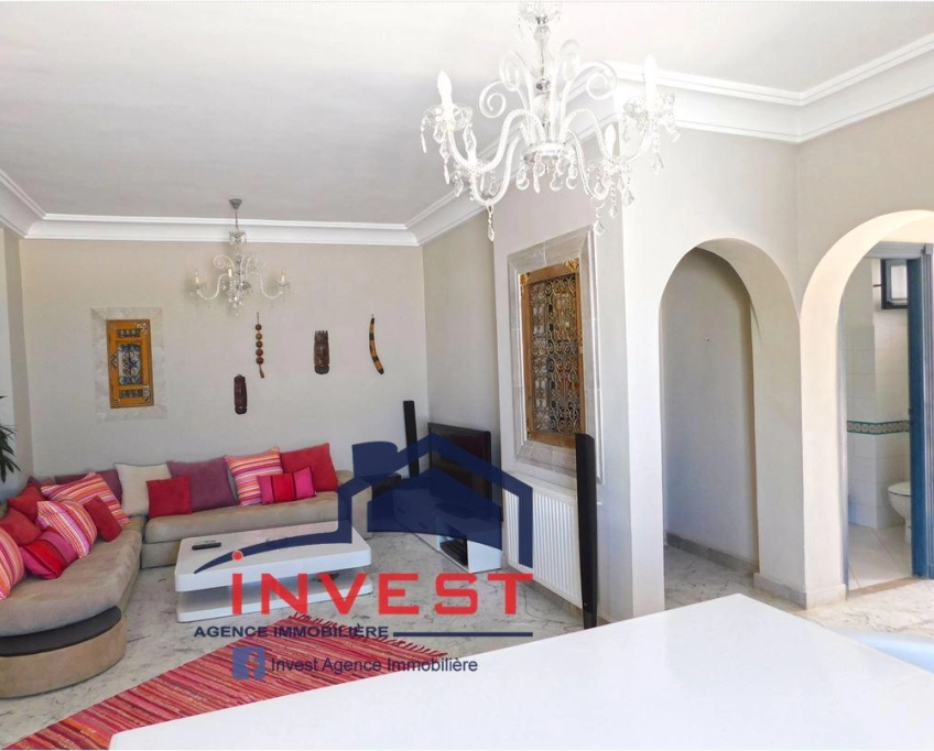 À vendre duplex s+2 vue mer au golden tulip gammarth