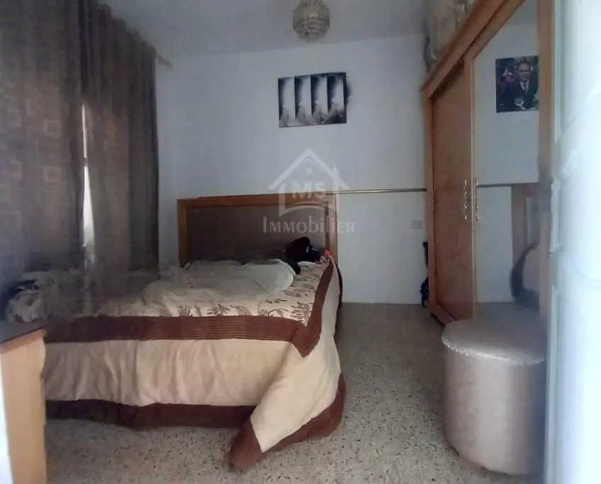 Maison s+2 avec un terrain à vendre à hammamet sud 51355351