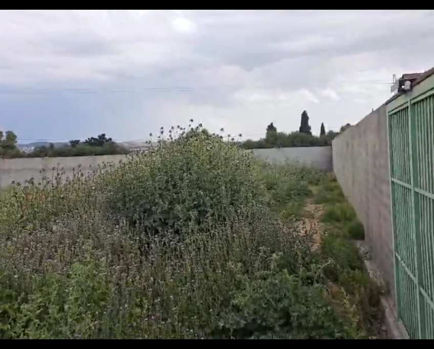 Un terrain de 1000 m2 sur la route principale
