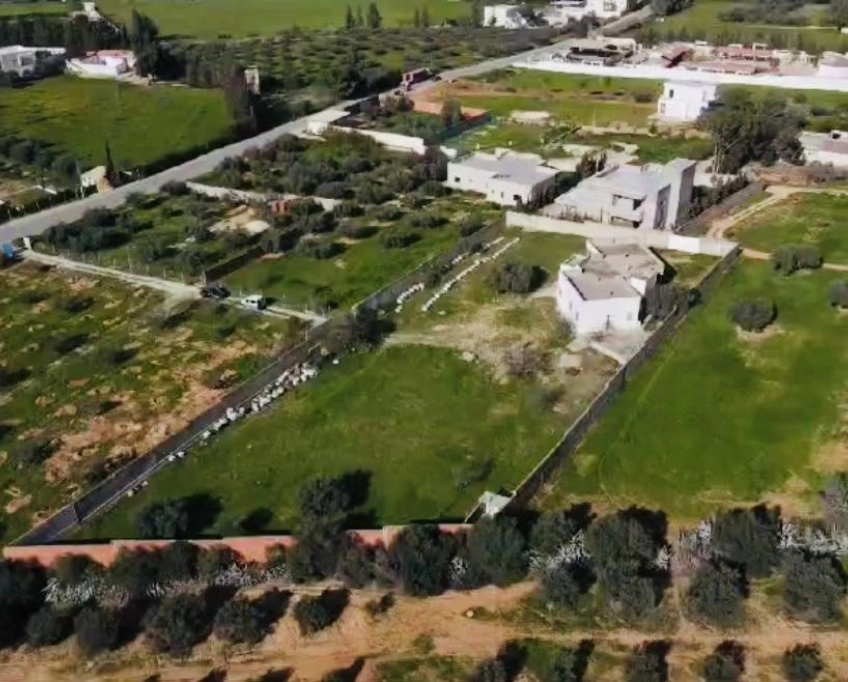 Villa d’exception sur 3 150 m² – panorama à perte de vue – djebel ammar, sidi thabet, l’ariana