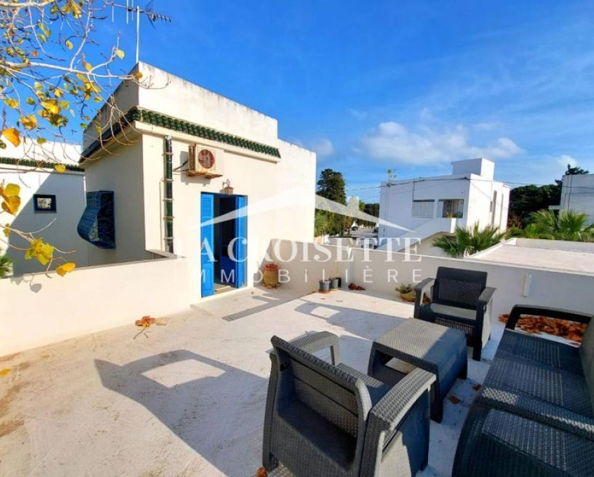 Appartement s1 meublé vue sur mer à la marsa mal1952