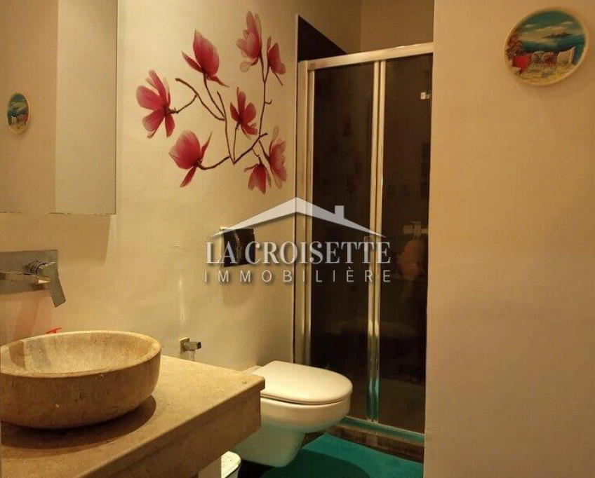 Appartement s1 meublé à gammarth mal3982