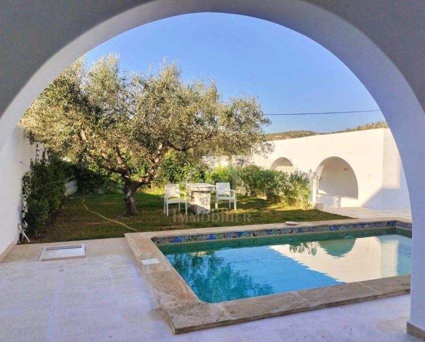 Villa toute neuve avec piscine à hammamet nord à vendre 51355351