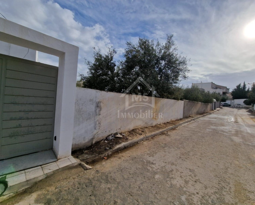 Terrain clôturé de 658 m² à hammamet nord à vendre 51355351