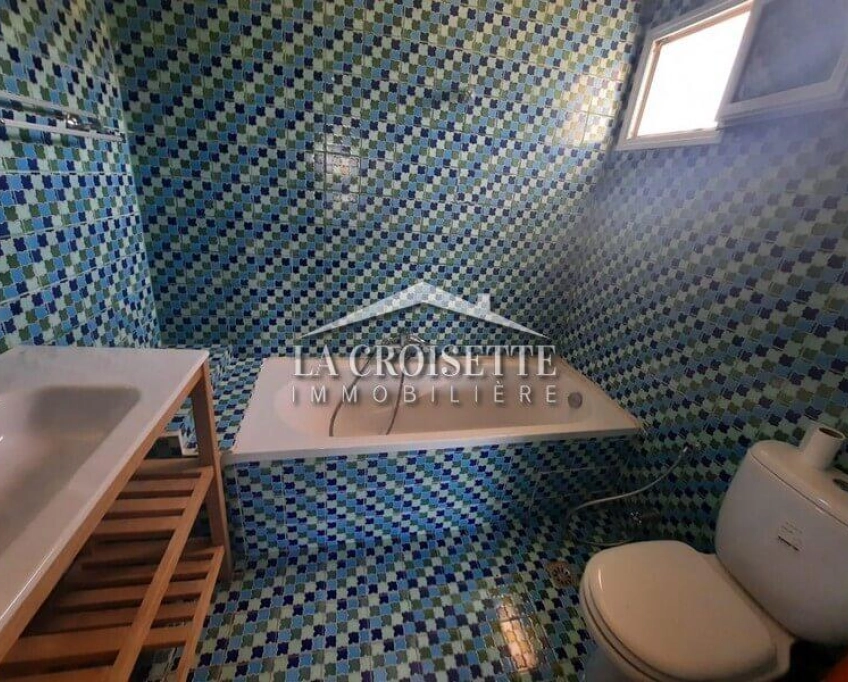 Duplex s2 meublé à la marsa zdl0460