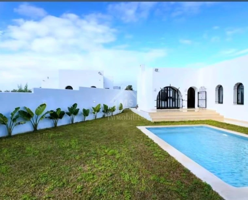 Une villa toute neuve avec piscine à vendre à hammamet sud 51355351
