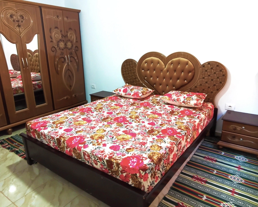 منزل مؤثث ، يبعد 1 دقيقة مشي عن البحر ، في قصور الساف في المهدية