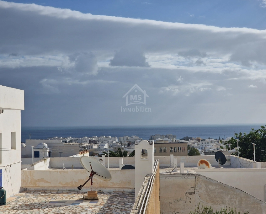 Appartement s+1 avec vue de mer à hammamet à vendre 51355351