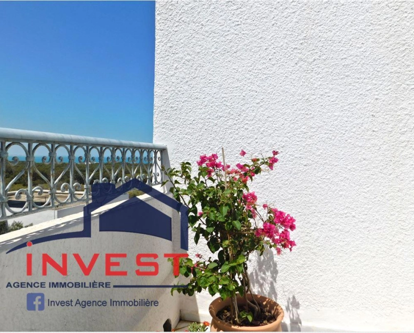À vendre duplex s+2 vue mer au golden tulip gammarth