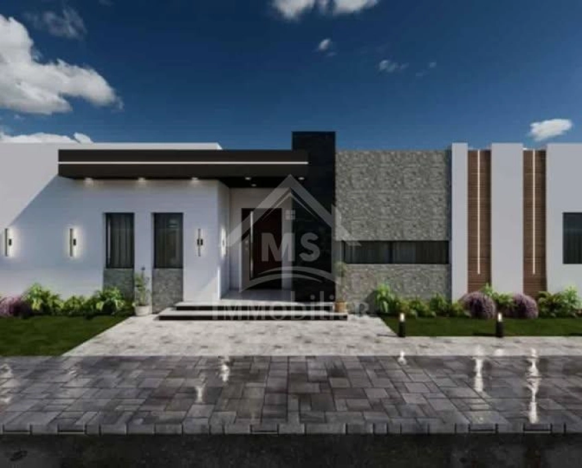 Villa toute neuve s+3 avec piscine à hammamet sud à vendre 51355351