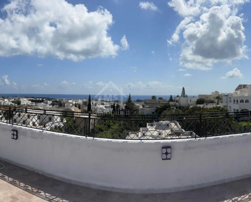 Duplex avec vue de mer à hammamet nord à vendre 51355351