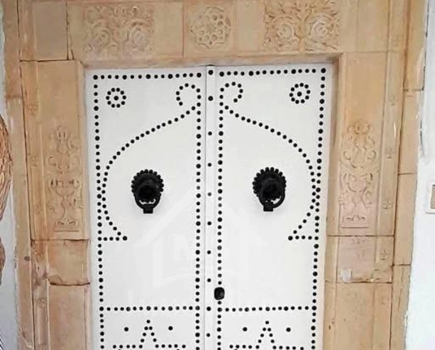 Maison arabesque s+2 meublée à vendre à hammamet centre 51355351