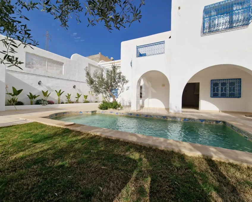 Une villa toute neuve avec piscine à hammamet nord à vendre 51355351