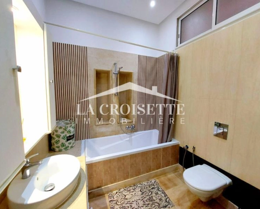 Rez-de-chaussée de villa s3 meublé à la marsa mrcl0116