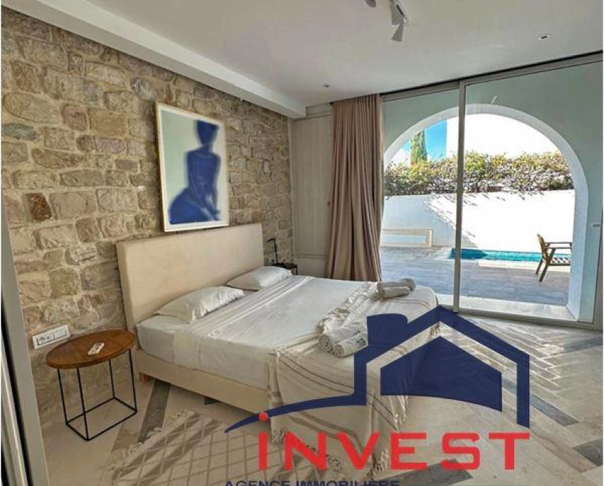 Duplex s+3 vue mer au golden tulip gammarth