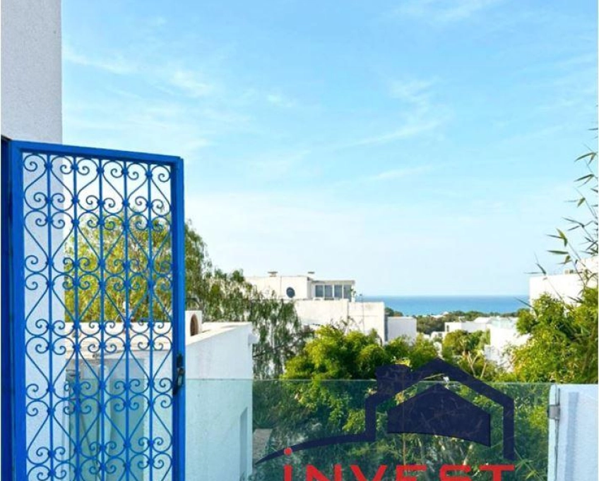 Duplex s+2 avec vue sur mer golden tulip gammarth