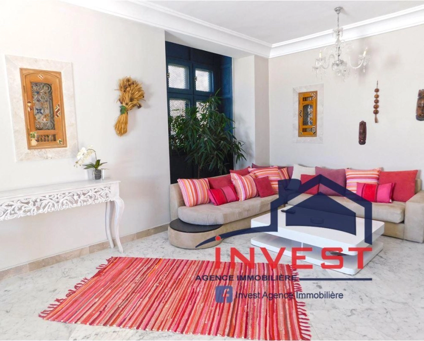 À vendre duplex s+2 vue mer au golden tulip gammarth