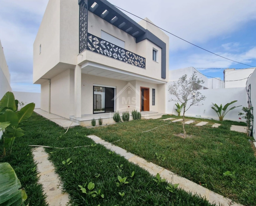 Villa s+3 toute neuve à manaret hammamet à vendre 51355351